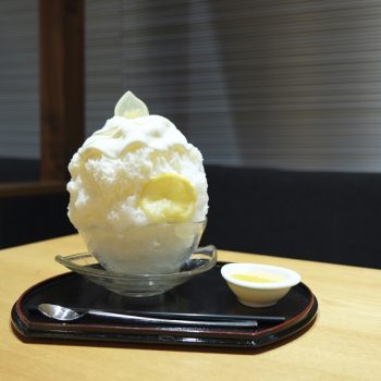 本店喫茶室「レモンの雫氷」のご紹介